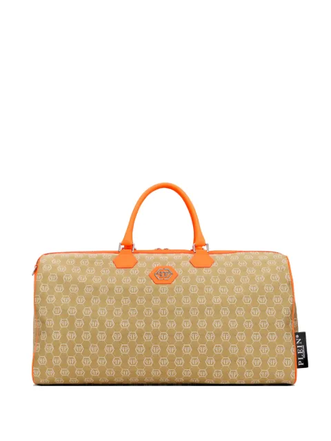 Philipp Plein Weekend bag jacquard monogram Neutrals PAFAMBA1545PTE003N