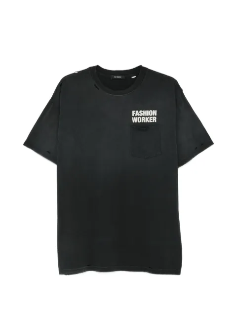Willy Chavarria pocket crew-neck T-shirt Black WCJSY0196