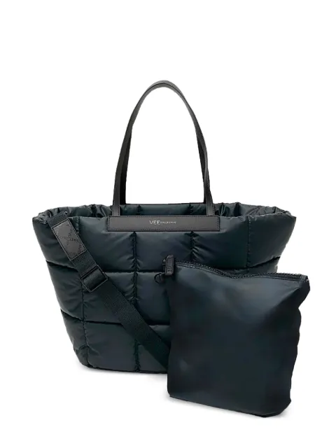 VeeCollective quilted tote bag Blue 130202441
