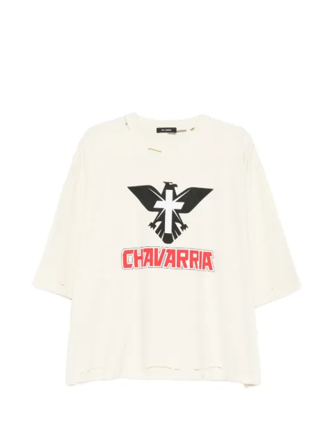 Willy Chavarria graphic-print T-shirt Neutrals WCJSY0275