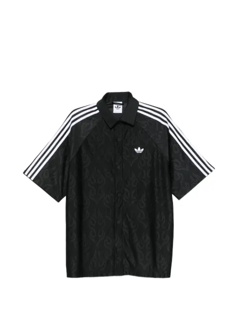adidas Basketball Flame jacquard shirt Black KA9356