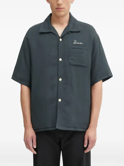 visvim pocket button-down shirt Black 125105011010