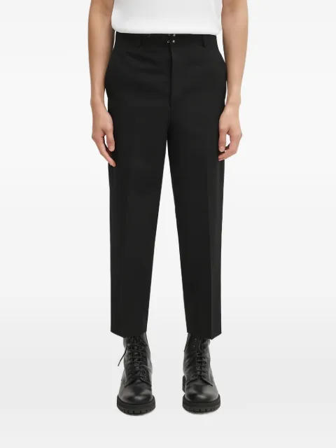 visvim buttoned tab trousers Black 125205008019