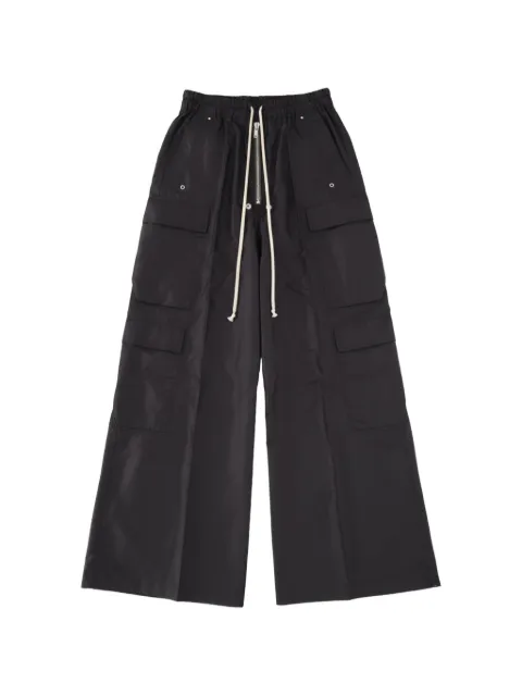 Rick Owens drawstring cargo pants Black RR01F2339STF