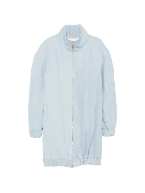 Rowen Rose zipped coat Blue RR445