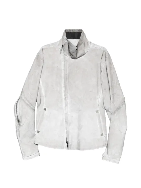 Isaac Sellam Experience Imparable Tamlud leather jacket Grey IMPARABLETALMUDEE26