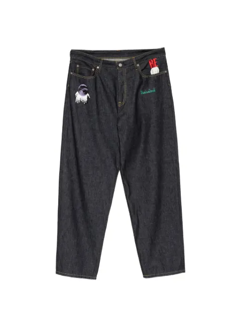 Undercover printed jeans Blue UP1F4508