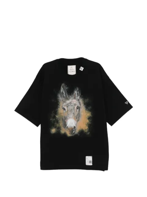 Maison MIHARA YASUHIRO animal graphic T-shirt Black J16TS851