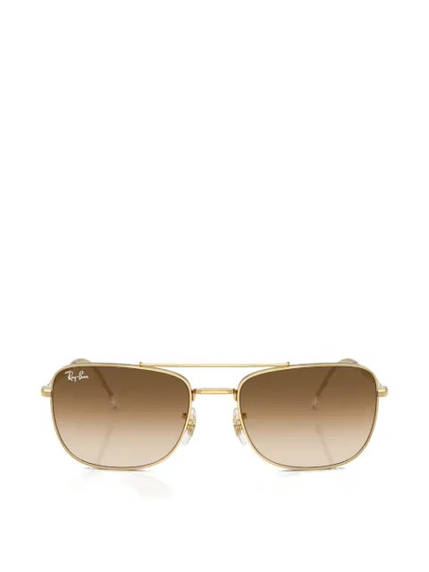 Ray-Ban square-frame sunglasses Gold RB3755