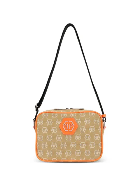 Philipp Plein belt bag jacquard monogram Neutrals PAFAMBA1544PTE021N
