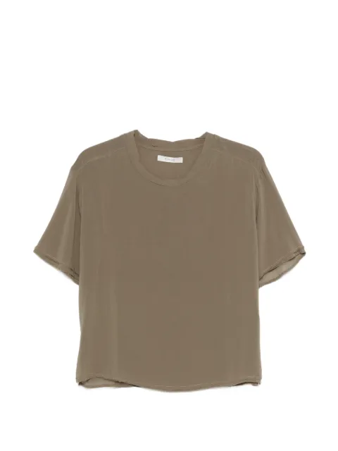 Kristensen Du Nord raw-edge T-shirt Green M108