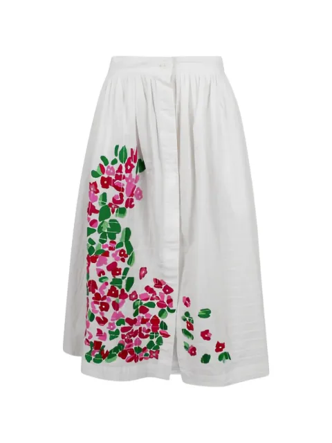 mii Mona midi skirt White 20SKIRTMONA