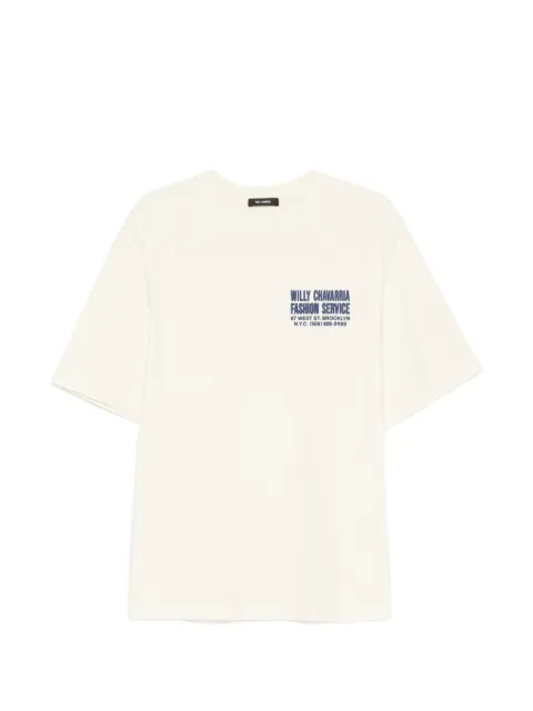 Willy Chavarria short-sleeve graphic T-shirt Neutrals WCJSY0180
