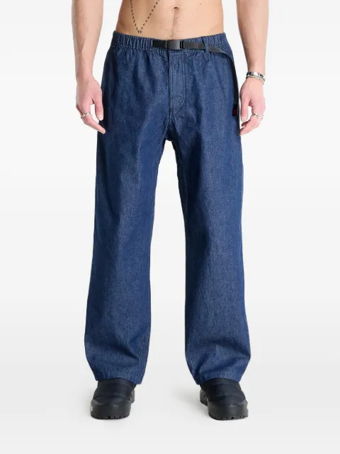 Gramicci straight-leg jeans Blue G6SMP086RINSEDINDIGO
