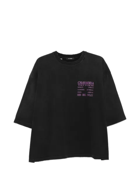 Willy Chavarria graphic T-shirt Black WCJSY0178