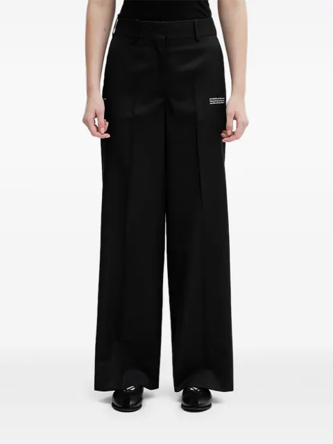Off-White wide-leg trousers Black 2CA174C99FAB002