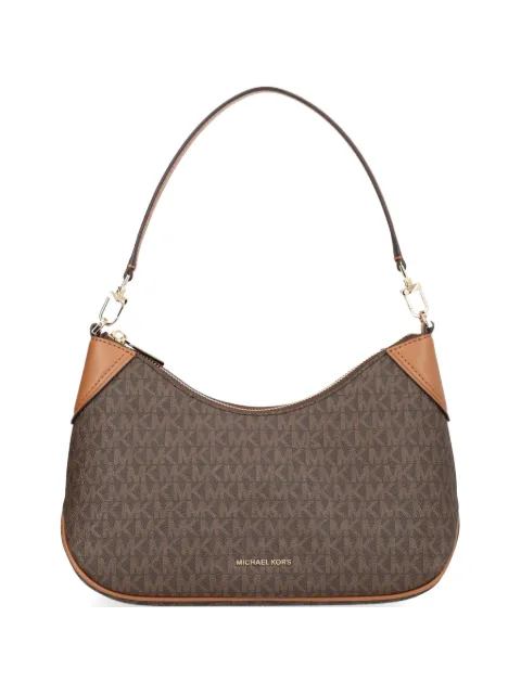 Michael Michael Kors Wilma monogram shoulder bag Brown 32S6GJ6W8B
