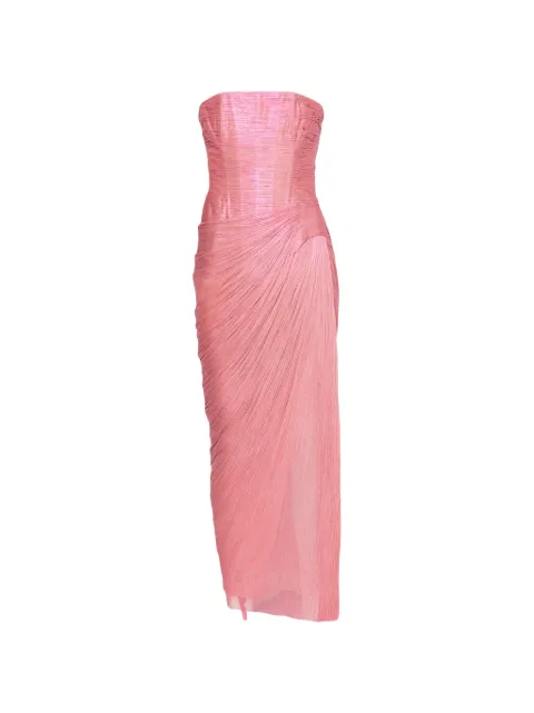 Maria Lucia Hohan Ruby draped dress Pink RUBYANKLEFL