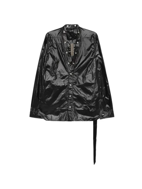 Rick Owens DRKSHDW Larry buttoned shirt Black DU01F4287NPS