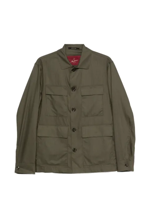 Montecore buttoned pocket jacket Green S10MUC976