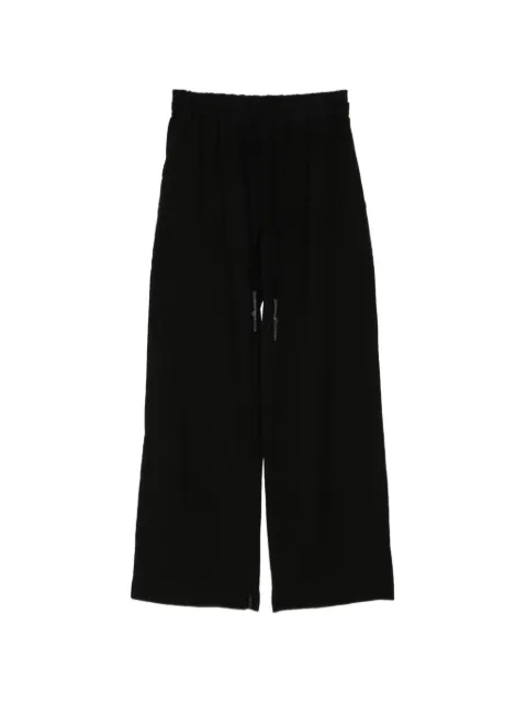 69 BY ISAAC SELLAM cargo-striped track pants Black CARGOMICROONDESBK