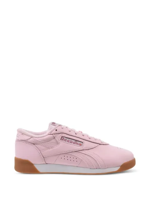 Reebok Freestyle Lo Shoes perforated sneakers Pink 100263619