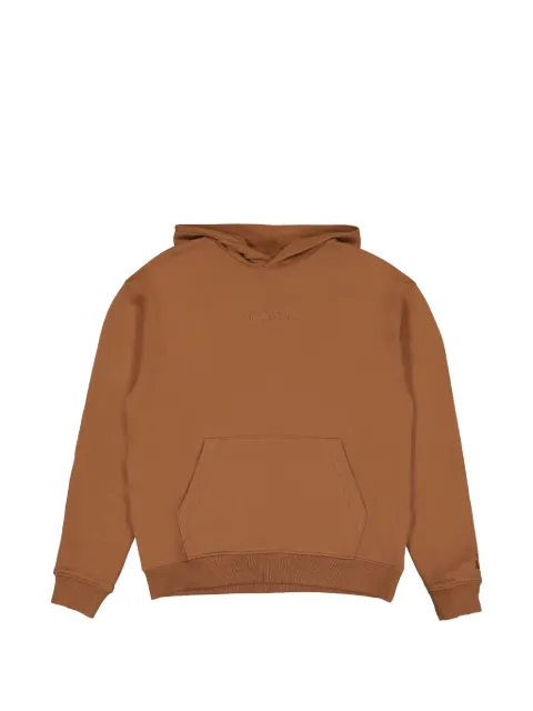 Jordan Wordmark fleece hoodie Brown FJ1966