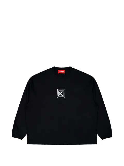 032c Fainting Cross long-sleeve sweatshirt Black F25URC0271050