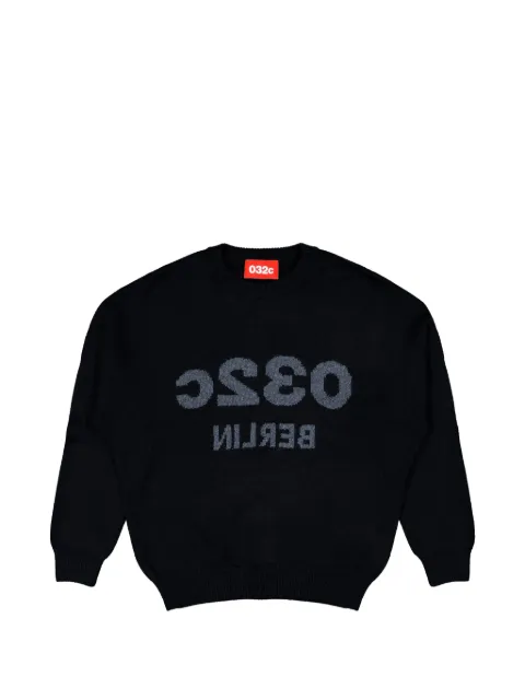 032c crew-neck sweatshirt Black F25URK1511000