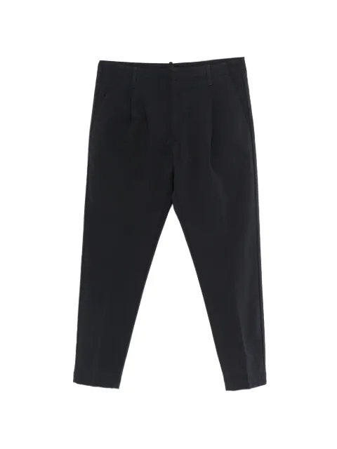DONDUP Ben pleated-design trousers Blue UP630AS0103U2