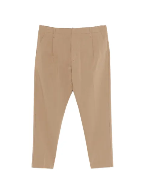 DONDUP pleated trousers Brown UP630AS0103U2