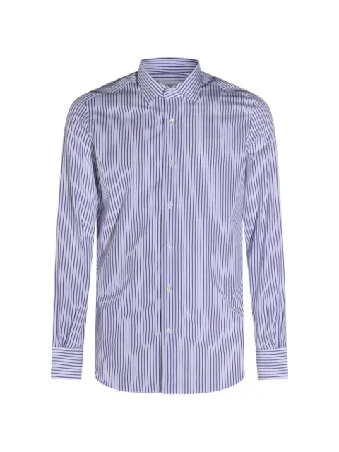 Mazzarelli striped shirt White 8002388