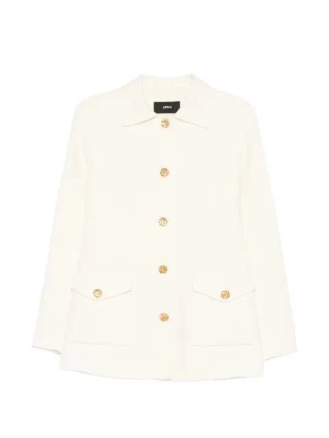 Arma button-fastening jacket Neutrals 01TL26107102