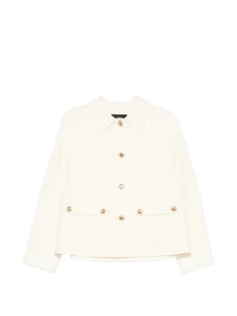 Arma button-fastening jacket Neutrals 01TL26107002