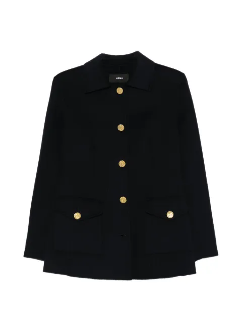 Arma button-fastening jacket Blue 01TL26107102