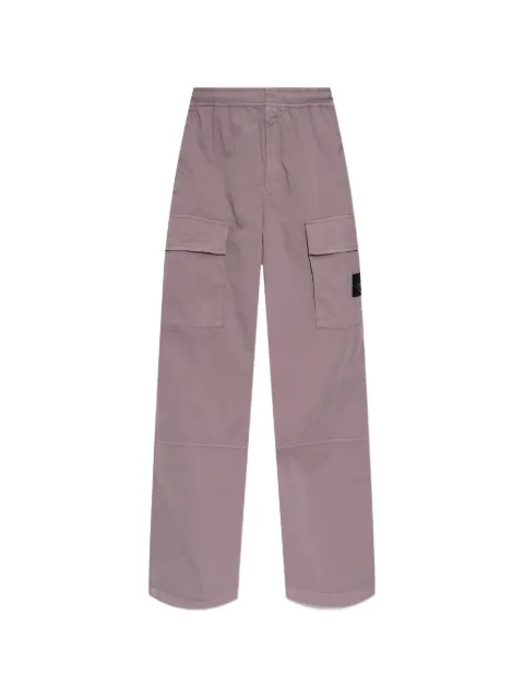 Stone Island cargo-pockets trousers Purple L1S153100020S0A10