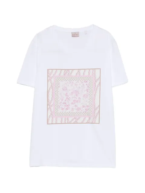 Marella floral-print T-shirt White 26159710512