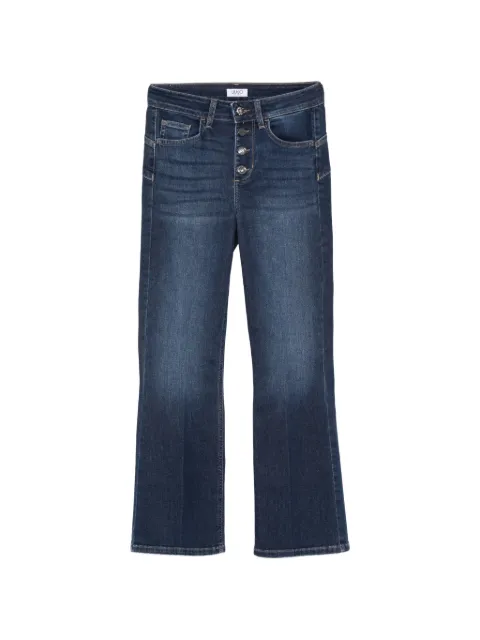 LIU JO Princess cropped flared jeans Blue UA6040D0305