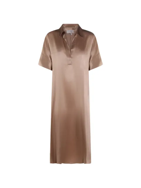 Antonelli short-sleeve midi dress Neutrals L6579Q794105