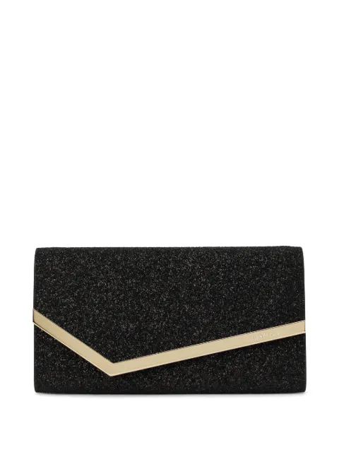 Jimmy Choo Emmie clutch bag Black EMMIEGQI