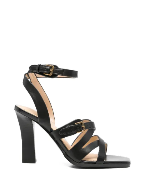 GUESS USA strappy buckle sandals Black FLJRADLEA03