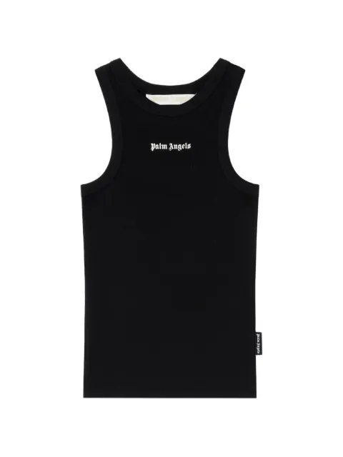 Palm Angels Classic logo tank top Black PWAC024S26JER0011003