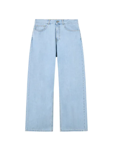 Palm Angels five-pockets jeans Blue PMYA049S26DEN0094040