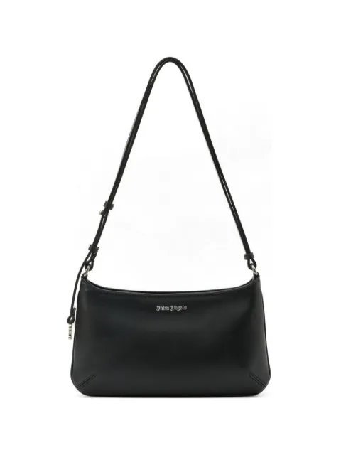 Palm Angels Giorgina logo-print shoulder bag Black PWNN028S26LEA001