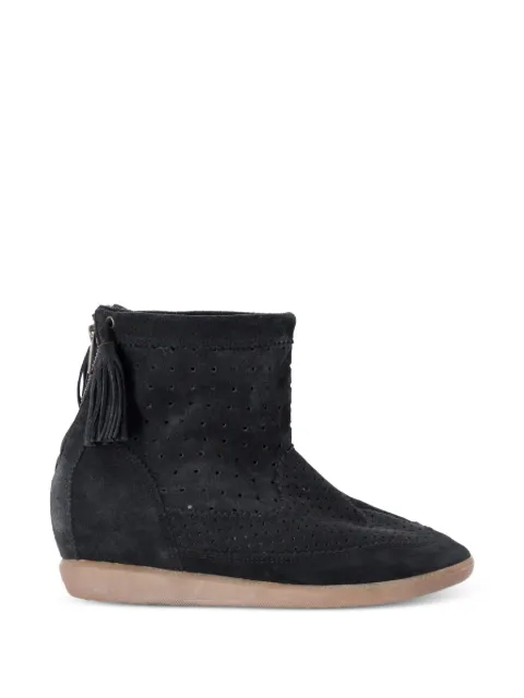 Isabel Marant Vintage Basley tassel ankle boots Black NAPPUITSH402830W