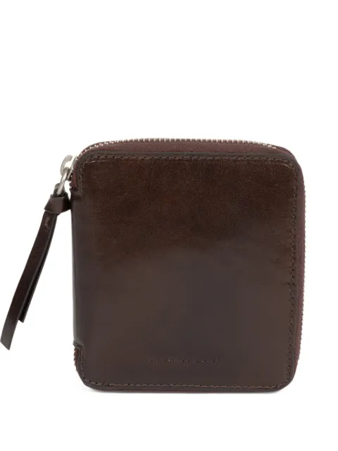 DRIES VAN NOTEN zip leather wallet Brown 2610221010103