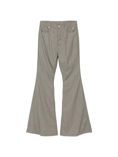 Rick Owens Bloan Bootcut flared trousers Grey RR01F2335WME