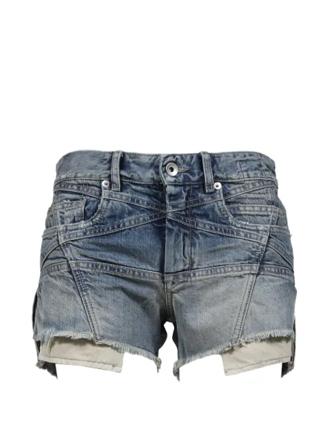 Rick Owens DRKSHDW Lana Cut Offs shorts Blue DS01F4300DWBET2