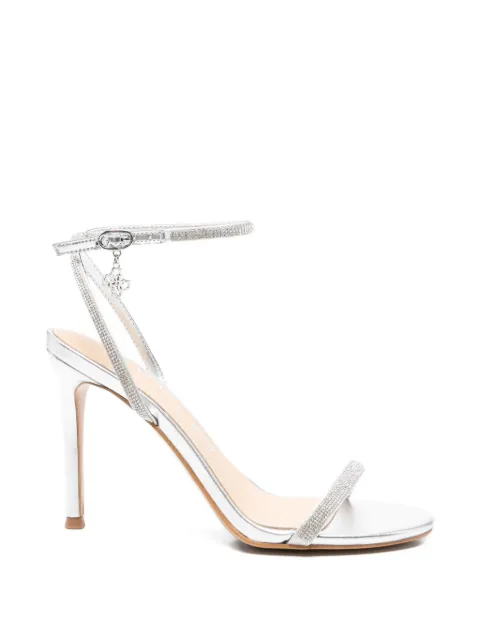 GUESS USA ankle-strap sandals Silver FLJCHRSAT03