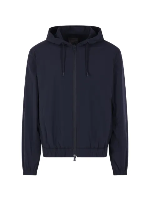 Herno hooded zip coat Blue GI000656U12882S